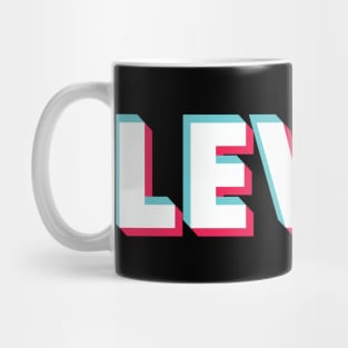 lewk glitch white Mug